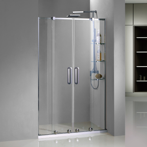 Home Semi Frameless Bathroom Glass Sliding Shower Doors (HD440-Z)