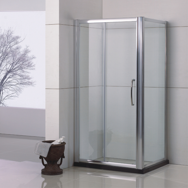 Custom Framed 8mm Glass Single Sliding Shower Enclosures (WS-SS810)