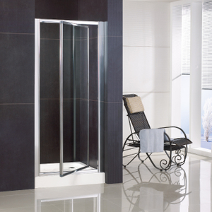 Modern Custom Made Framed Glass Pivot Shower Enclosures (WA-P090)