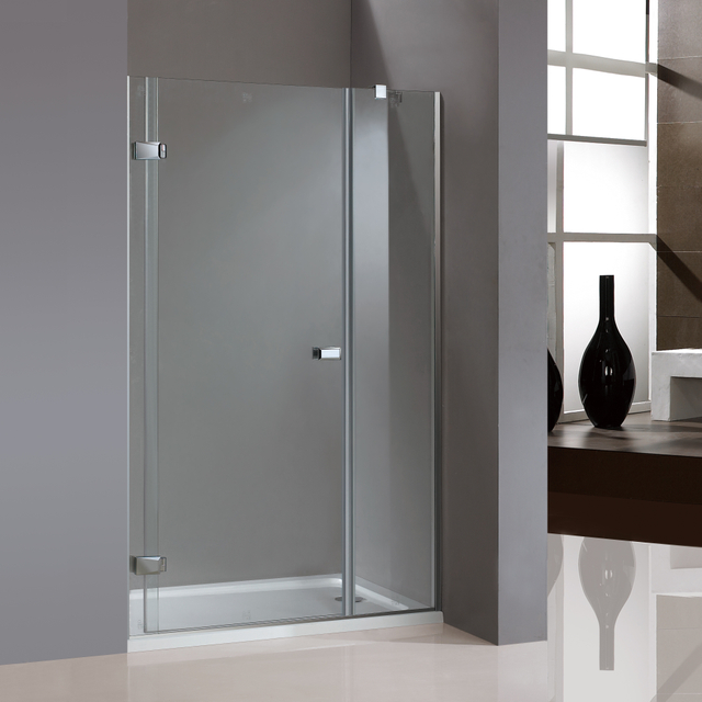 Custom Frameless Clear 10mm Glass Hinged Shower Doors (HK432)