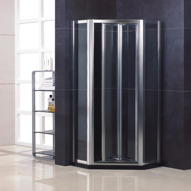 European Framed Glass Bifold Neo Angle Shower Doors (WA-DB090)