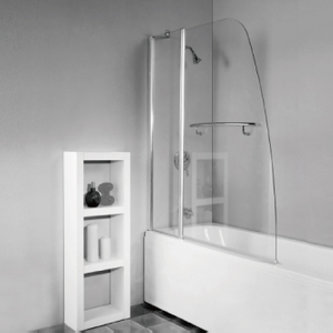 Bespoke Frameless Bathtub Shower Doors Swing Bath Screens (BS-40T)