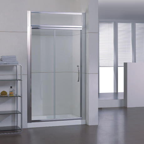 Home Custom Framed Glass Single Sliding Shower Enclosures
