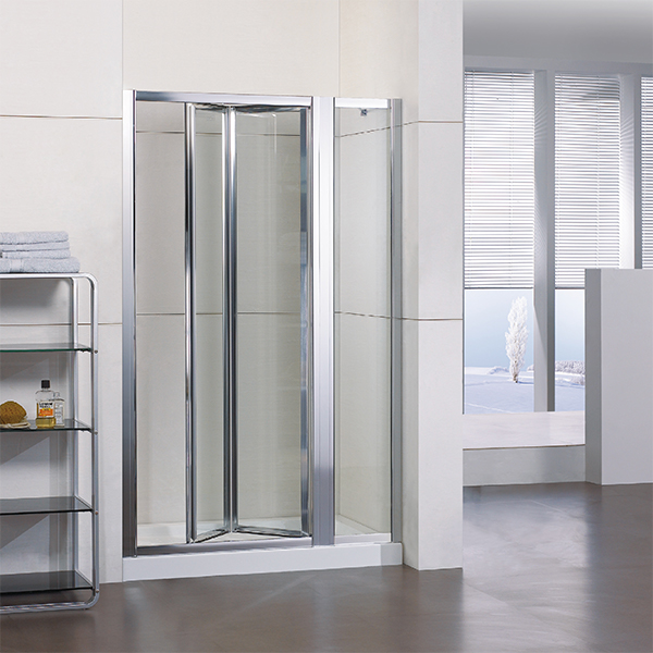 Home Custom Framed Glass Corner Bifold Shower Doors (WA-IB090)