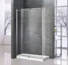 Bathroom Custom Frameless Glass Sliding Barn Shower Doors (HX420)