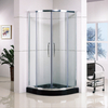 Custom Conner Framed Sliding Glass Quadrant Shower Enclosures (QA-R900)