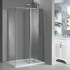 Corner Easy Clean Glass Walk In Shower Enclosures (HM-1382)
