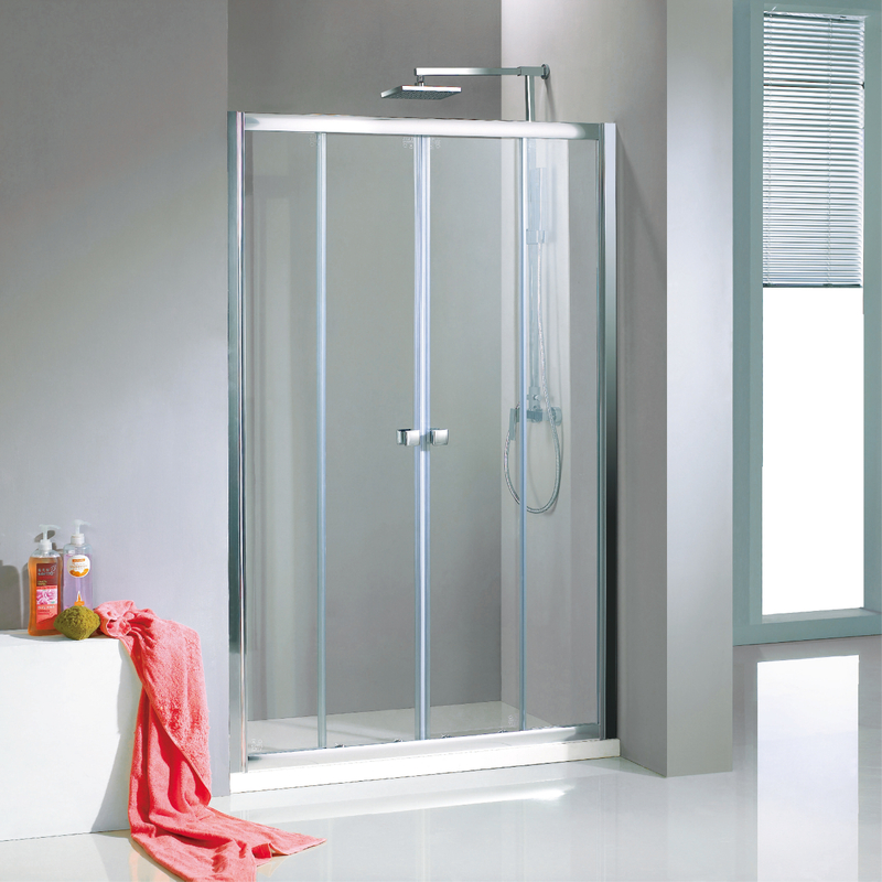Home Custom Framed 8mm Glass Sliding Shower Enclosures (HR-440)