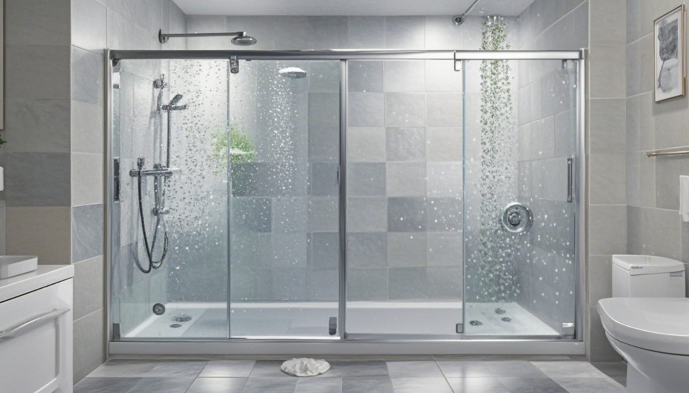 Sliding shower door