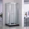 Home Square Framed Glass Corner Bifold Shower Doors (WS-BS090)