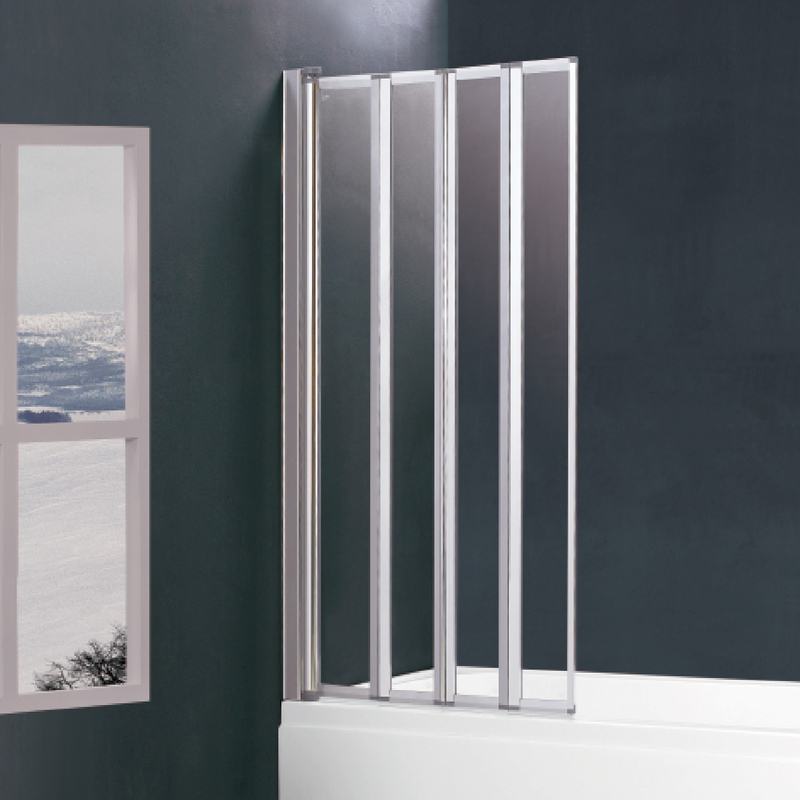 Framed Glass Bathtub Shower Doors Folding Bath Screens (BS-85)