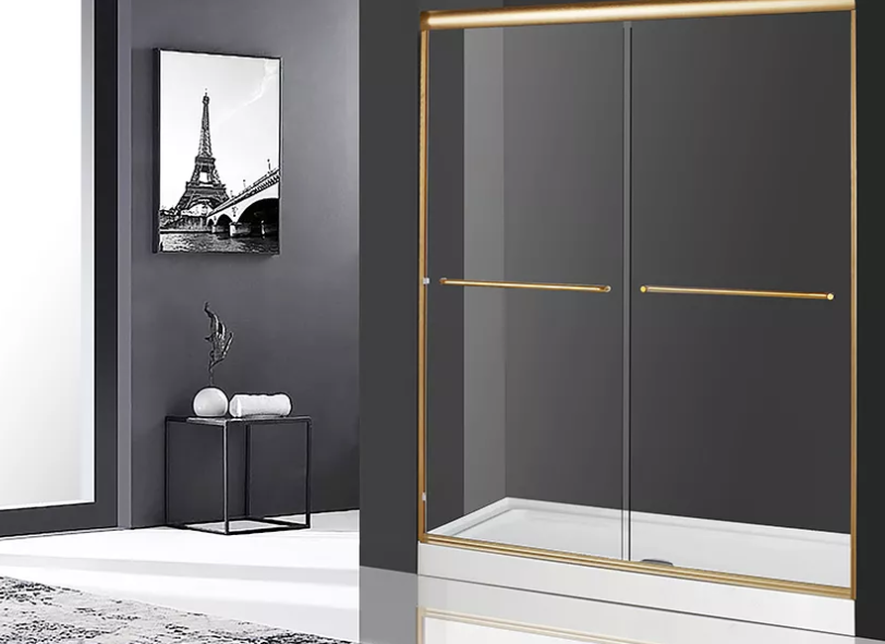 "Shower enclosure designed to protect tattoos during the healing process, ensuring cleanliness and comfort."
