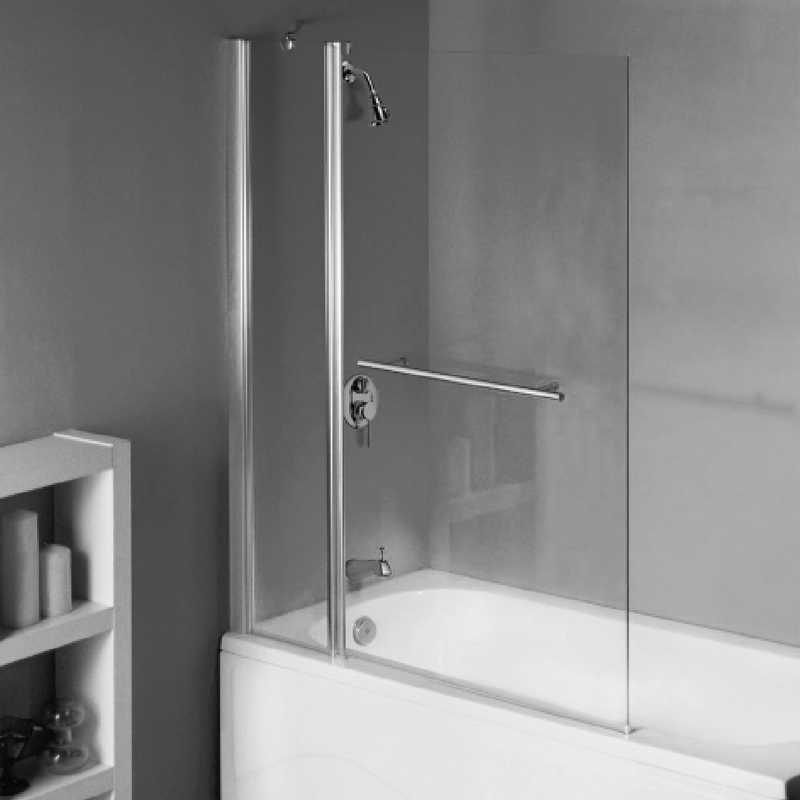 Frameless Glass Bathtub Shower Doors Swing Bath Screens (BS-60T)