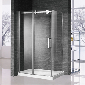 Home Custom Frameless Glass Sliding Barn Shower Doors (HC419F)