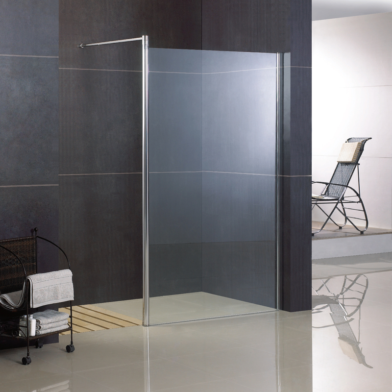 Custom Semi Frameless Glass Walk In Wet Rooms (TL-LKSS1200)
