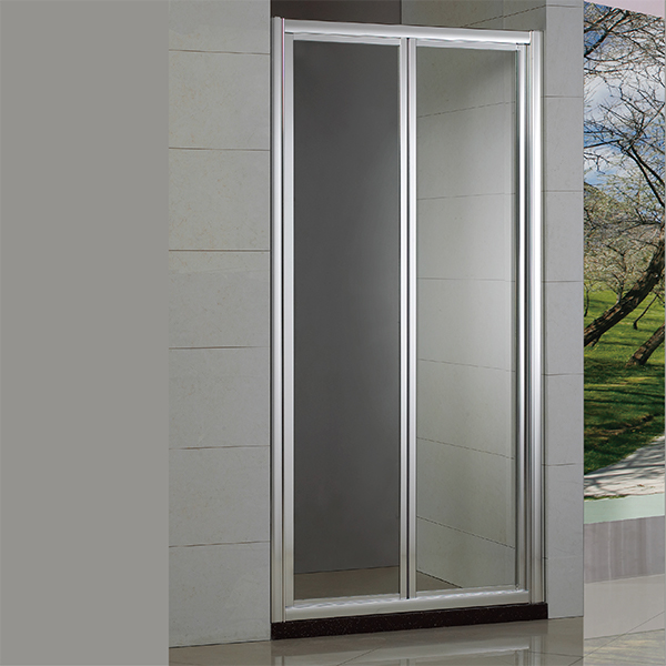 Hotel Custom Modern Framed Glass Bifold Shower Doors (HL-B900)