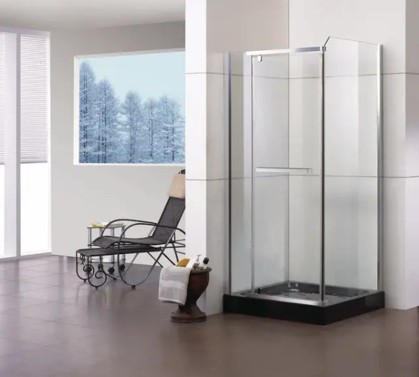 Hinged Glass Shower Door